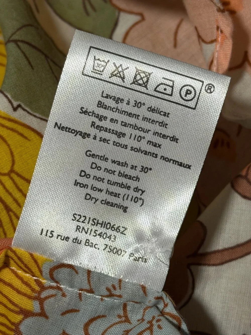 Sézane Pierro Shirt in 70s boho - Picture 6 of 6